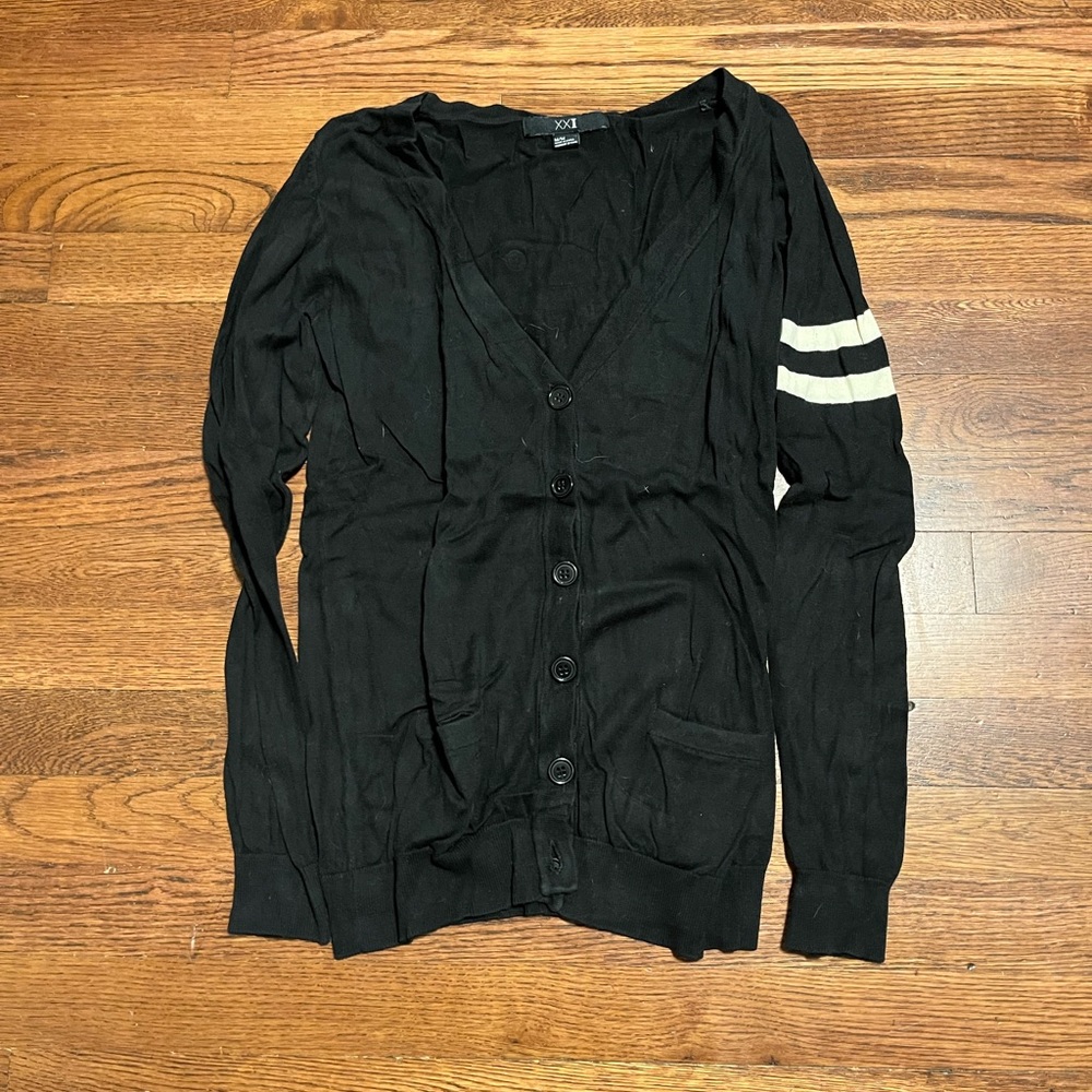 Forever 21 Black Cardigan